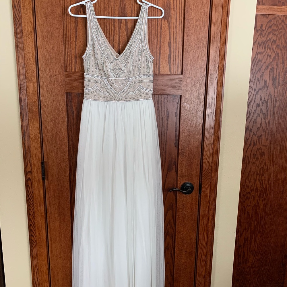 BHLDN full length dress